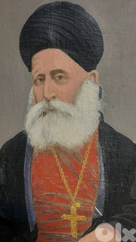 لوحة زيتي قديمة ١٨٨٦ 2