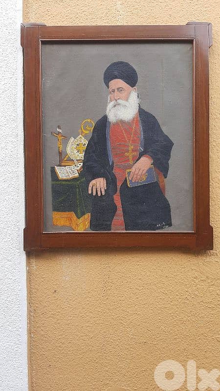 لوحة زيتي قديمة ١٨٨٦ 7