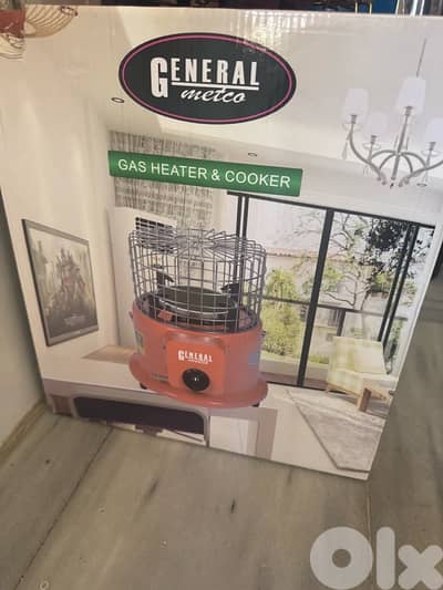 Gas heater and Cooker