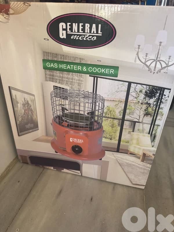 Gas heater and Cooker 0