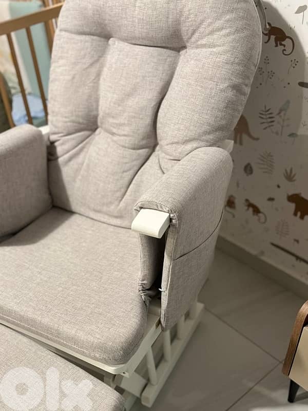 Nursing Chair - grey Rocker Set 0