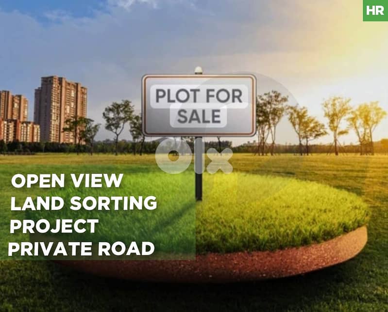 Own a wonderful 1207 sqm Land with open view In Aley  REF#HR129306 0