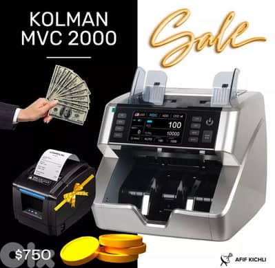 Kolman Money Counters USD-EURO-LBP