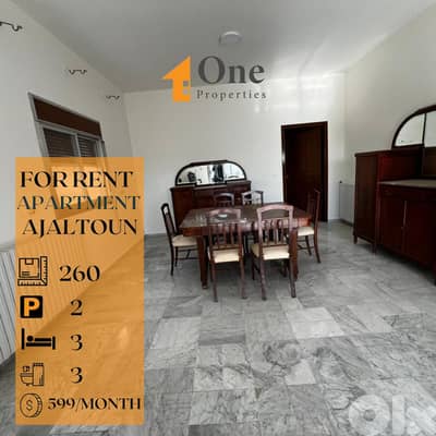 APARTMENT FOR RENT IN AJALTOUN