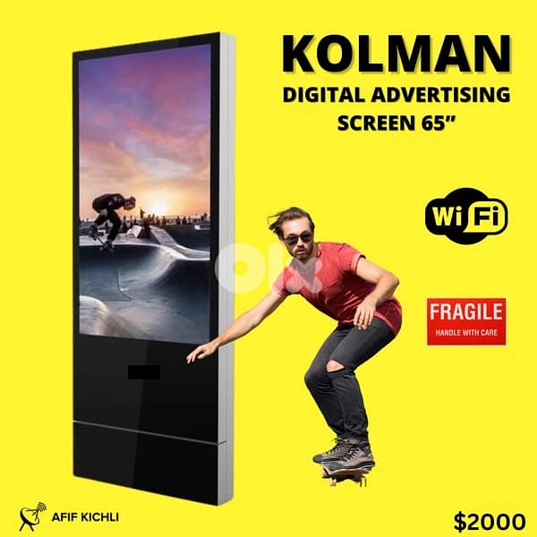 Kolman LED Advertising Screens-New Smart-WiFi 2