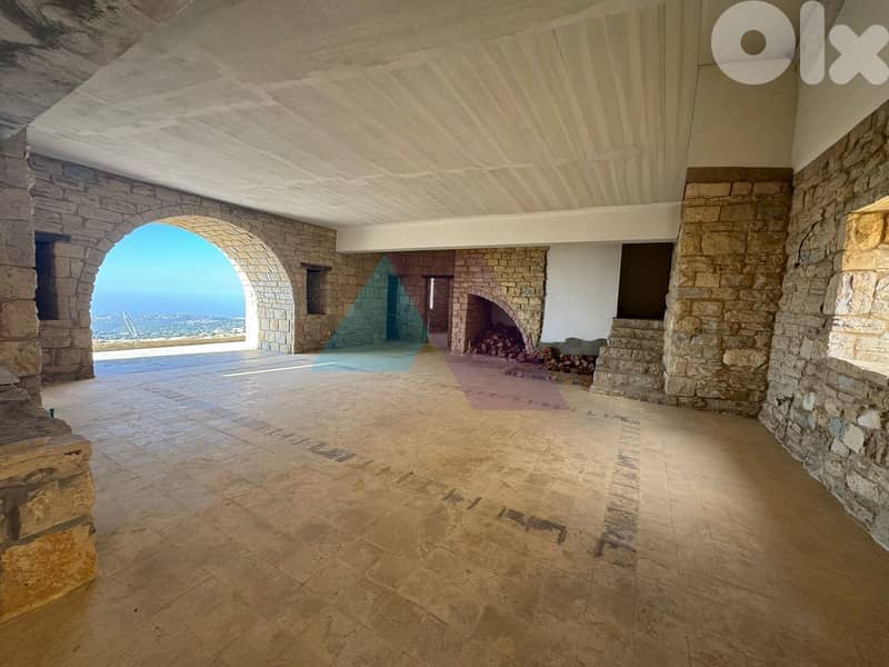 Spacious Stone 1190m2 Villa+garden+mountain view 4Sale in Lehfed/jbeil 0