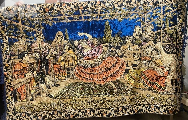 سجادة حائطية عجمي قديم 0