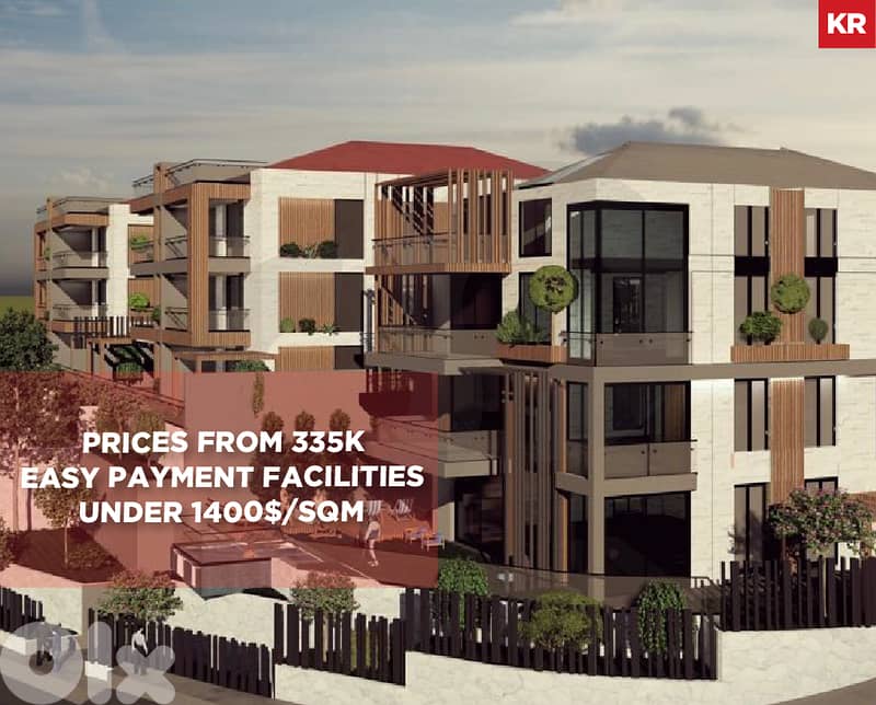 Apartment -Terrace & Garden-Prime Location in Baabdat REF#KR123416 0