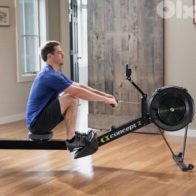 Rowing machine like new concept 2 heavy duty