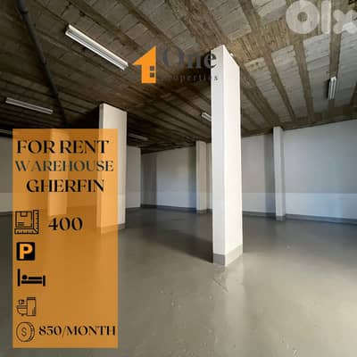 WAREHOUSE FOR RENT IN GHERFIN