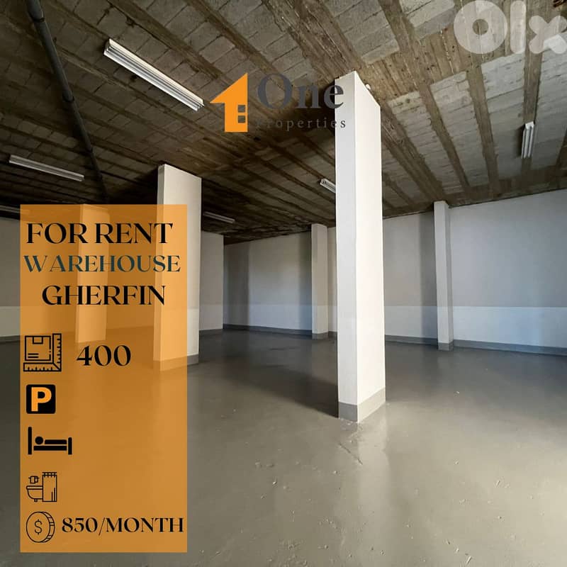 WAREHOUSE FOR RENT IN GHERFIN 0