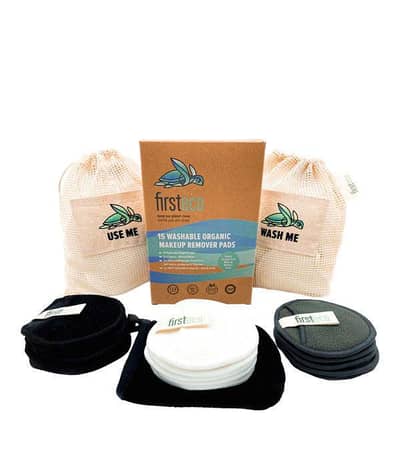 make-up remover pads , 15pc set washable