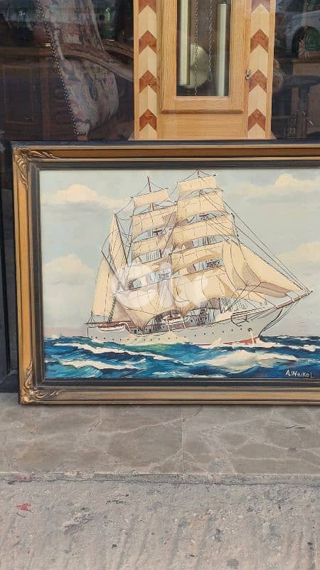 لوحة رسم زيتي اوروبية 5