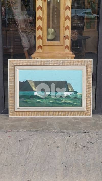 لوحة رسم زيتي اوروبية