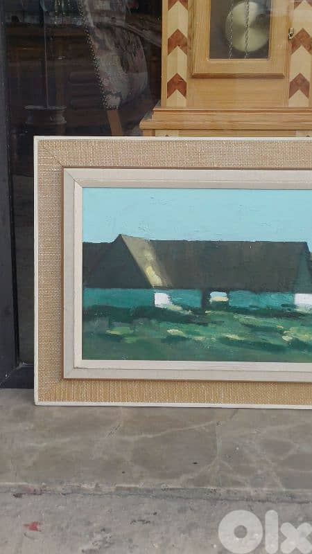 لوحة رسم زيتي اوروبية 4