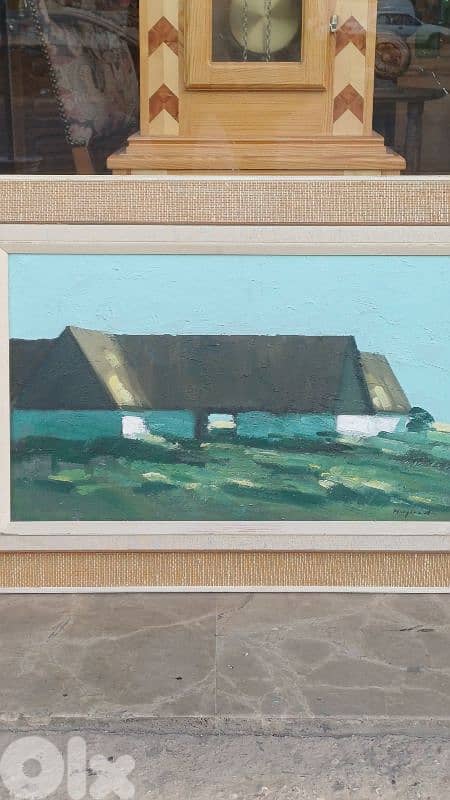 لوحة رسم زيتي اوروبية 5