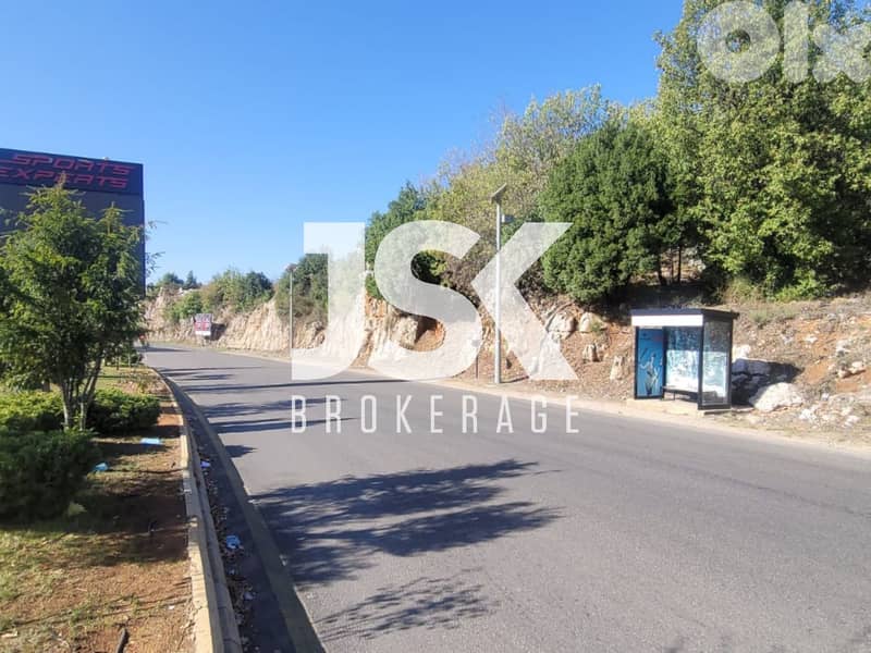 L19806 - Exclusive! Land For Sale On The Main Road Of Faytroun, Faraya 0