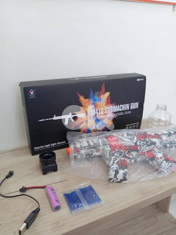 M416 submachin water bomb gun 0