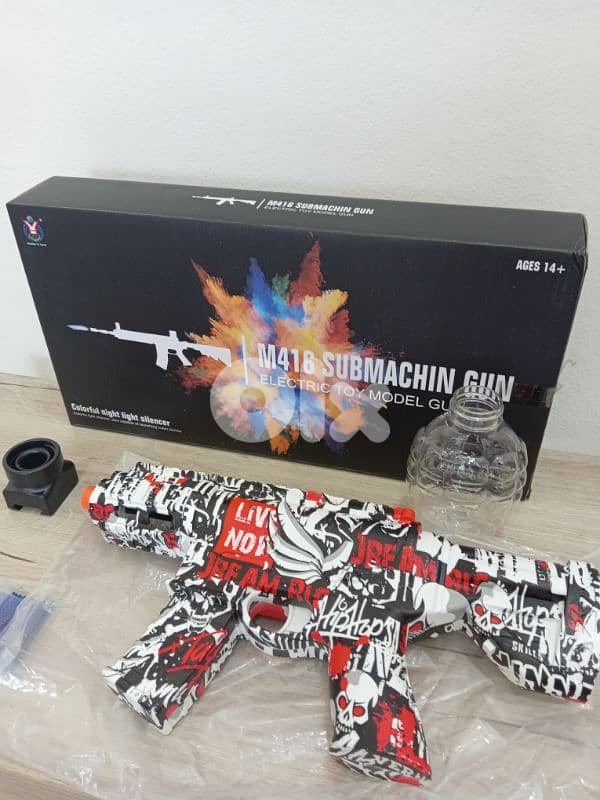 M416 submachin water bomb gun 1
