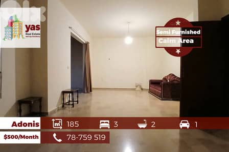 Adonis 185m2 | Semi Furnished | Rent | Calm Area | Catch | IV