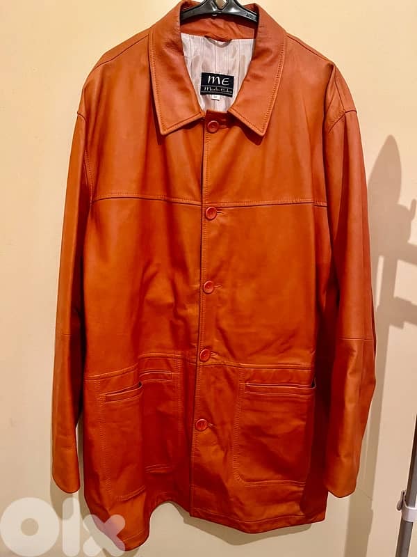 بضاعه جديده من جاكيتات الجلد الطبيعي من نوعيه ممتازه 2