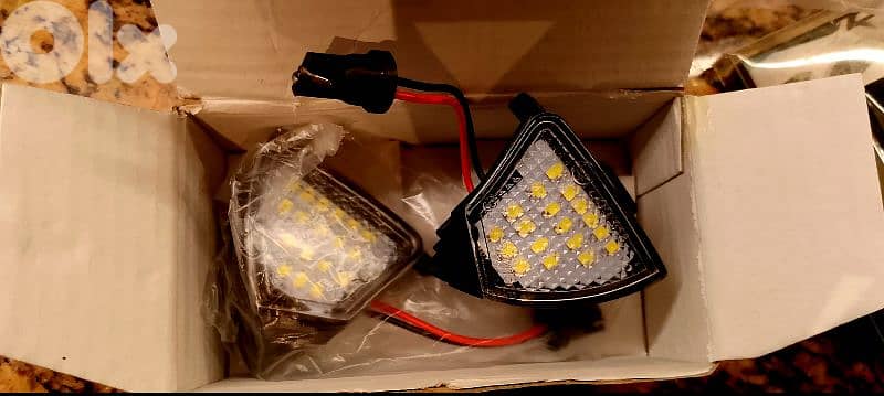 LED Under Side Mirror Puddle Lamps Welcome Light 4
