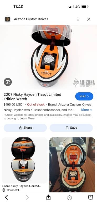 TISSOT LIMITED EDITION WATCH 07342 from 11111 pille Waterproof 330Feet 3