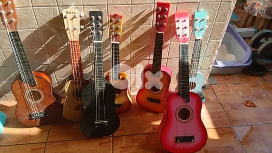 غيتارات متنوعه الواحد بس ١٠ $