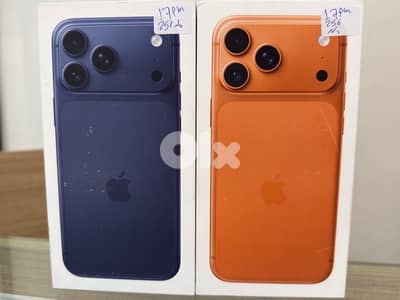 iPhone 17 Pro Max 256Gb New Sealed Only 2pcs (BALA JOMROK)