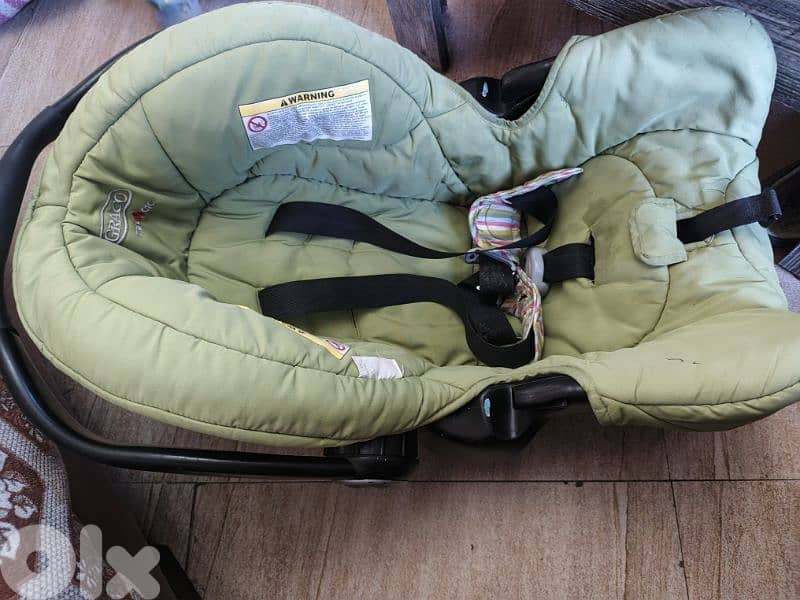 car seat + base 2