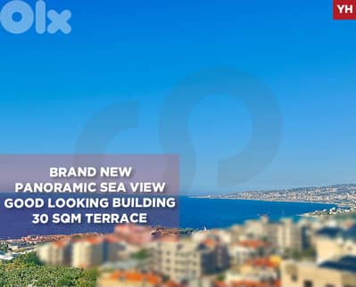 Terrace, brand-new, sea view, great deal, bouar/بوار REF#YH129372