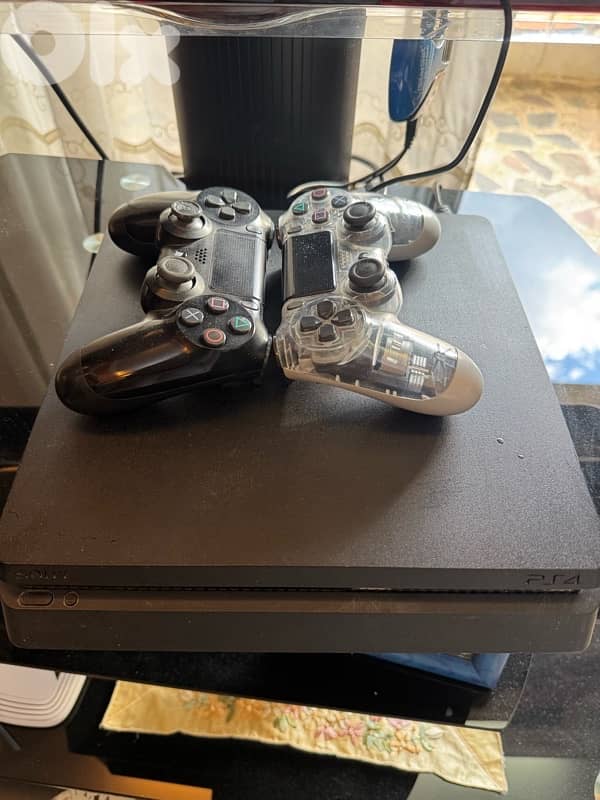 Ps4 slim 500gb 2 controllers original 2