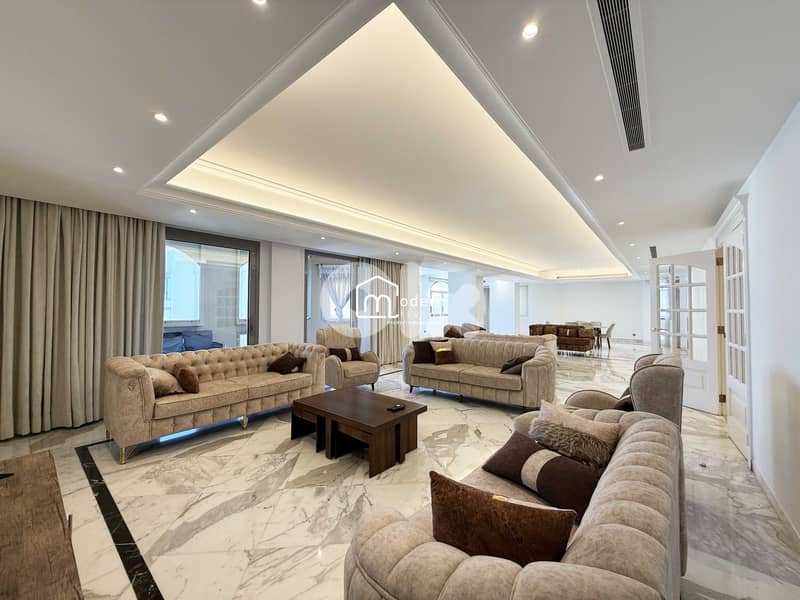 Partial Sea View - 450 Sqm - Apartment For Sale in Ras Beirut 0