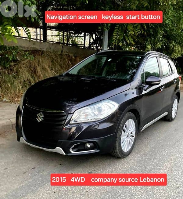 Suzuki S-cross 2015 4WD 4cyld مصدر الشركة لبنان 0