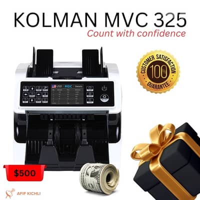Kolman Money Counter USD-EURO-LBP