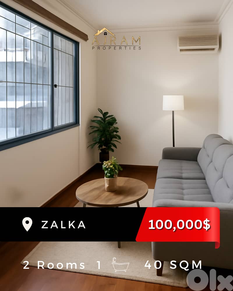 Zalka | 40 sqm | Prime Location 0