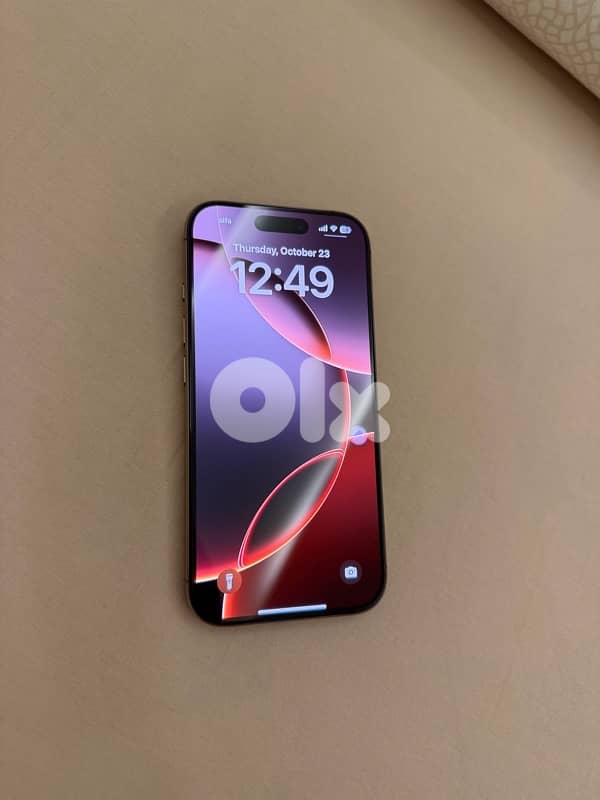 iphone 16 pro 256 gb no scartches . Desert Titanium color 6