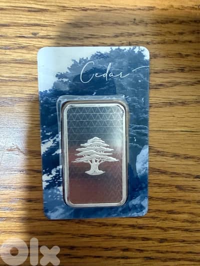 1oz Cedar Limited edition silver