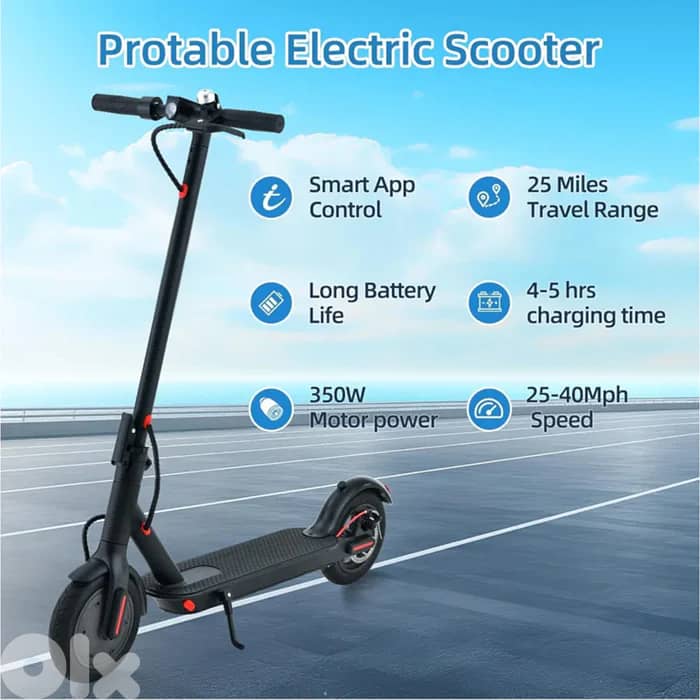Electric Scooter for Adults,250W Motor,36V 6Ah Battery, Up to 40km/h 1