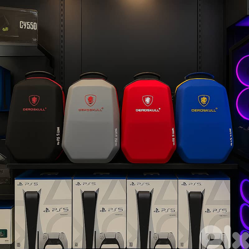 Playstation PS5 slim deadskull case bag with many colors 0