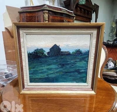 لوحة رسم، تابلو  Tableau Painting Antique