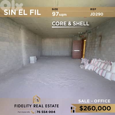 Office for sale in Sin EL Fil JD290 مكتب للبيع سن الفيل