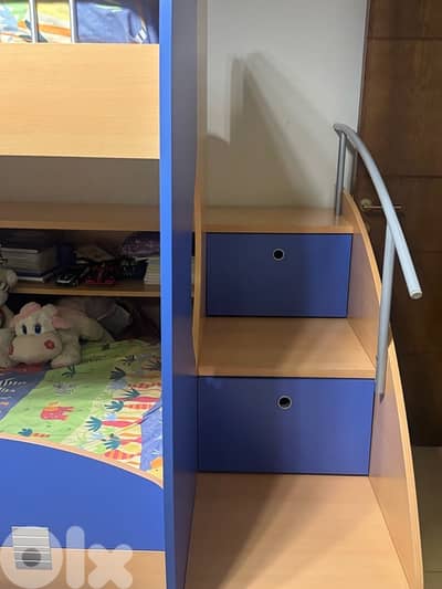 children’s bunk bed