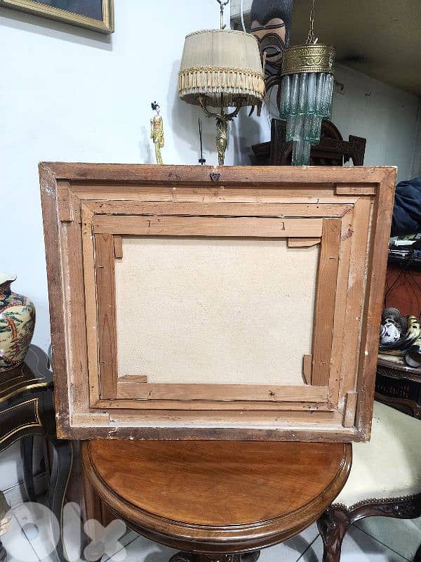 لوحة رسم، تابلو  Tableau Venise Painting Antique 1