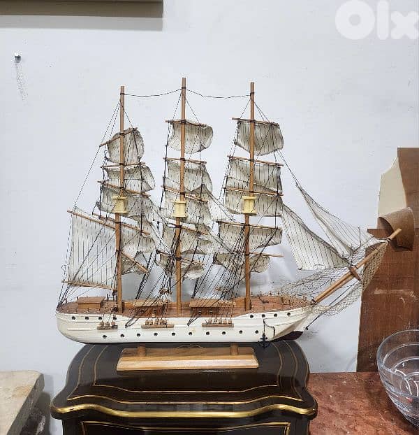 Hand Made Old Ship Wood Antique مصنوعة يدويا سفينة قديمة الخشب العتيقة 0