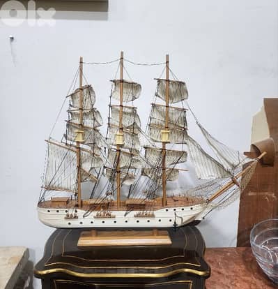 Hand Made Old Ship Wood Antique مصنوعة يدويا سفينة قديمة الخشب العتيقة