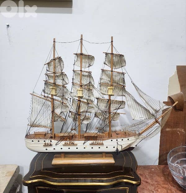 Hand Made Old Ship Wood Antique مصنوعة يدويا سفينة قديمة الخشب العتيقة 0