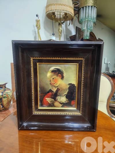 لوحة رسم، تابلو  Tableau Venise Painting Antique