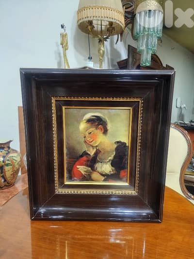 لوحة رسم، تابلو  Tableau Venise Painting Antique