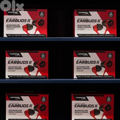 HyperX Cloud gaming Earbuds II – Black